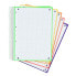 Фото #3 товара OXFORD HAMELIN A4+ Notebook 5X5 Grid Extrahard Cover 120 Sheets 5 Colors Banded