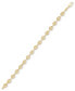 ფოტო #4 პროდუქტის Men's Polished Mariner Link Chain Bracelet in 10K Gold