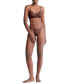 Фото #1 товара Women's Ideal Stretch Micro High-Leg String Bikini Underwear QD5176