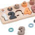 Фото #7 товара EUREKAKIDS Wooden nesting puzzle to learn to count