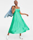 ფოტო #1 პროდუქტის Women's Scoop-Neck Sleeveless Maxi Dress, Created for Macy's