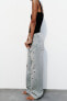 Trf eyelet high-waist jeans