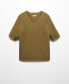 ფოტო #1 პროდუქტის Men's Short Sleeve Knitted T-Shirt