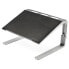 StarTech.com Adjustable Laptop Stand - Heavy Duty - 3 Height Settings - Notebook stand - Black - Silver - Aluminium - Steel - 43.2 cm (17") - 20 kg - REACH - CE - RoHS