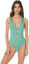 Фото #1 товара ISABELLA ROSE Women's 175218 Multi-String Plunge One Piece Swimsuit Size M