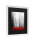 Фото #2 товара Philippe Sainte-Laudy Little Red Carpet Matted Framed Art - 20" x 25"