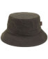 ფოტო #1 პროდუქტის Men's Waxed Cotton Bucket Hat