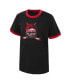 ფოტო #3 პროდუქტის Big Boys Black Distressed Carolina Hurricanes Ice City T-shirt