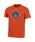 Men's Orange Auburn Tigers School Logo Performance Cotton T-shirt
