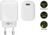 Фото #1 товара Wentronic Ladegerät USB-C 1-fach weiß PD USB Steckernetzteil 3A 20W - Quick charger