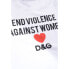 ფოტო #4 პროდუქტის DOLCE & GABBANA End Violence Against short sleeve T-shirt