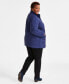 Фото #6 товара Куртка Модель Style & Co. Reversible Quilted Sherpa для женщин