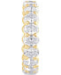 Фото #4 товара Кольцо Badgley Mischka Oval-Cut Diamond Eternity Band