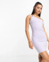 Nike Everyday Modern aysmmetric dress in oxygen purple