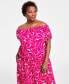 Plus Size Off-The-Shoulder Top, Created for Macy's