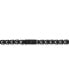 ფოტო #3 პროდუქტის Men's Link Chain 24" Necklace in Black-Plated Stainless Steel