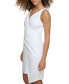 ფოტო #3 პროდუქტის Women's Origami-Pleat Sleeveless Bodycon Dress