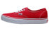 Vans Authentic VN-0EE3RED Classic Sneakers