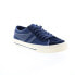 Gola Quota II Luke CMA260 Mens Blue Canvas Lace Up Lifestyle Sneakers Shoes 8