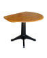 International Concept 42" Round Dual Drop Leaf Pedestal Table