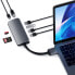 Фото #7 товара Satechi ST-TCDMMAM - USB 3.2 Gen 1 (3.1 Gen 1) Type-C - 60 W - Grey - MicroSD (TransFlash) - SD - HDMI - RJ-45 - USB 3.2 Gen 1 (3.1 Gen 1) Type-A - USB 3.2 Gen 1 (3.1 Gen 1) Type-C - USB