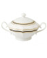 La Luna Collection Bone China Soup Tureen and Lid, Dalilah Design