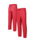 Фото #1 товара Men's Red Tampa Bay Buccaneers Gauge Allover Print Knit Pants