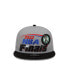 Фото #7 товара Men's Gray/Black Boston Celtics 2022 Eastern Conference Champions Locker Room 9FIFTY Snapback Adjustable Hat