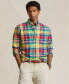 Рубашка мужская Polo Ralph Lauren Classic-Fit Plaid Oxford Yellow/red Multi, L - фото #1