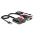 Фото #6 товара Lindy VGA & Audio to HDMI Converter - VGA (D-Sub) + 3.5mm - HDMI + USB - Male - Female - Straight - Straight