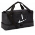 Фото #9 товара Спортивная сумка Nike ACADEMY DUFFLE M CU8096 010 Чёрный Один размер 37 L