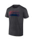 Фото #3 товара Men's Charcoal New England Patriots T-shirt