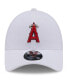 Фото #3 товара Men's White Los Angeles Angels League II 9FORTY Adjustable Hat