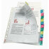 Фото #2 товара Чехлы Esselte Index Pockets 12 Листья полипропилен Прозрачный A4 (10 штук)
