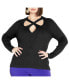 Фото #1 товара Plus Size Malia Sweater