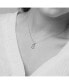 Фото #2 товара Textured Initial Letter Necklace