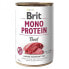 BRIT Mono Protein Beef 400g Wet Dog Food