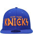 Фото #2 товара Men's Blue New York Knicks Rocker 9FIFTY Snapback Hat