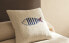 Фото #1 товара Bouclé fish cushion cover