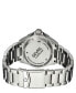 ფოტო #3 პროდუქტის Men's Wallstreet Swiss Automatic Silver-Tone Stainless Steel Bracelet Watch 43mm