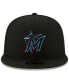 Фото #2 товара Boys' Miami Marlins Authentic Collection 59FIFTY Fitted Cap
