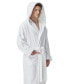 ფოტო #6 პროდუქტის Men's Thick Full Ankle Length Hooded Turkish Cotton Bathrobe