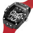 Фото #5 товара GUESS Mens Casual Multifunction 43mm Watch Black Polycarbonate Case GW0203G4