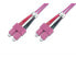 Фото #7 товара DIGITUS Fiber Optic Multimode Patch Cord, OM4, SC / SC