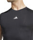 Men's Fitted Crewneck Tech-Fit Sleeveless Compression T-Shirt