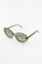 Фото #5 товара Солнцезащитные очки в цветочной оправе из ацетата ZARA