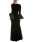 Teri Jon By Rickie Freeman Velvet Gown Women's