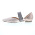 Фото #3 товара Gabor 8-1353-34 Womens Pink Leather Slip On Strap Flats Shoes