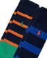 Фото #3 товара Men's Striped Slack Socks, 2-pk