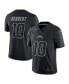 Фото #2 товара Men's Justin Herbert Black Los Angeles Chargers Reflective Limited Jersey